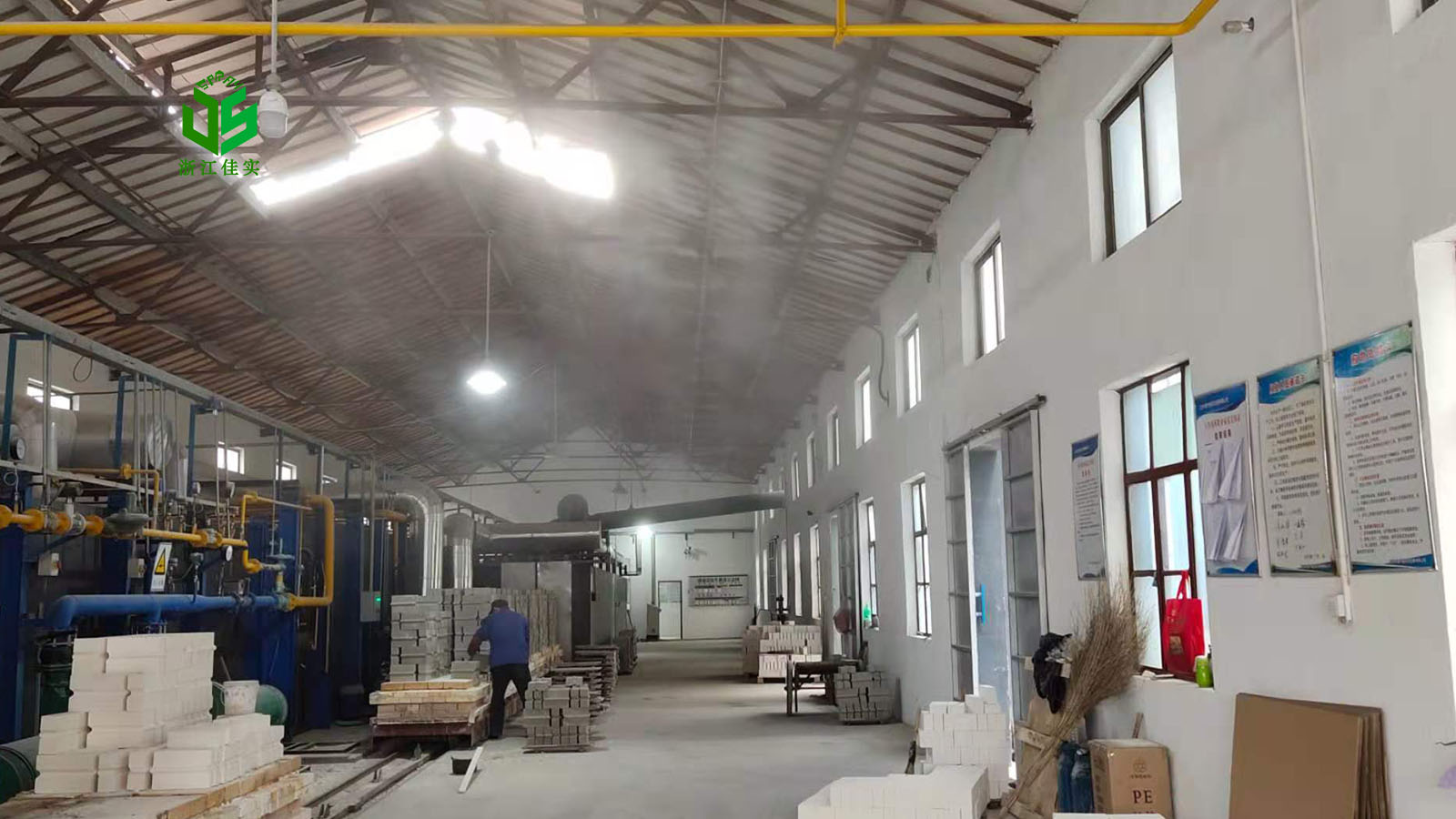 解决工厂扬尘 福建喷雾降尘实用方案-2