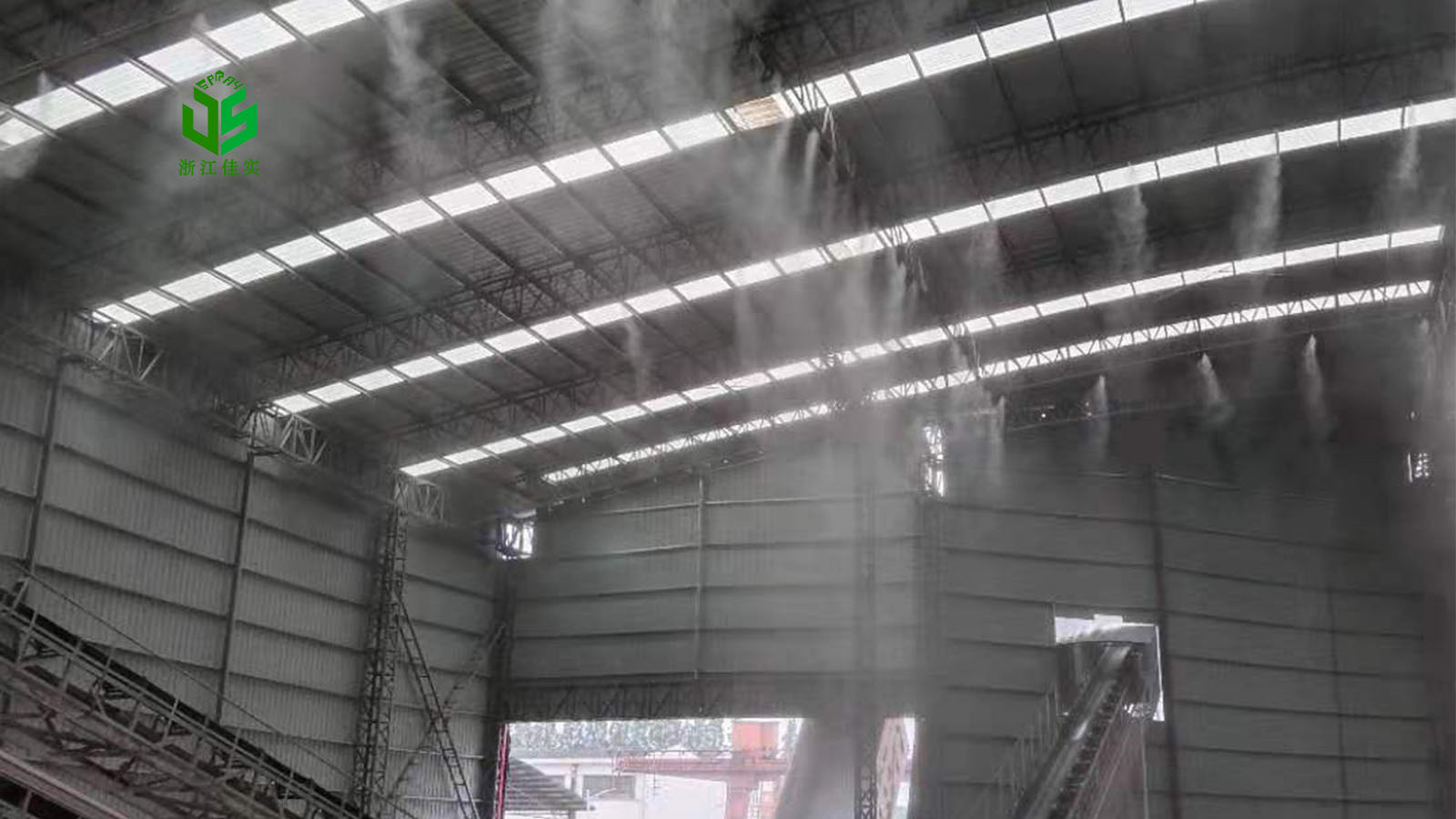 福建解决扬尘污染的喷雾降尘方案