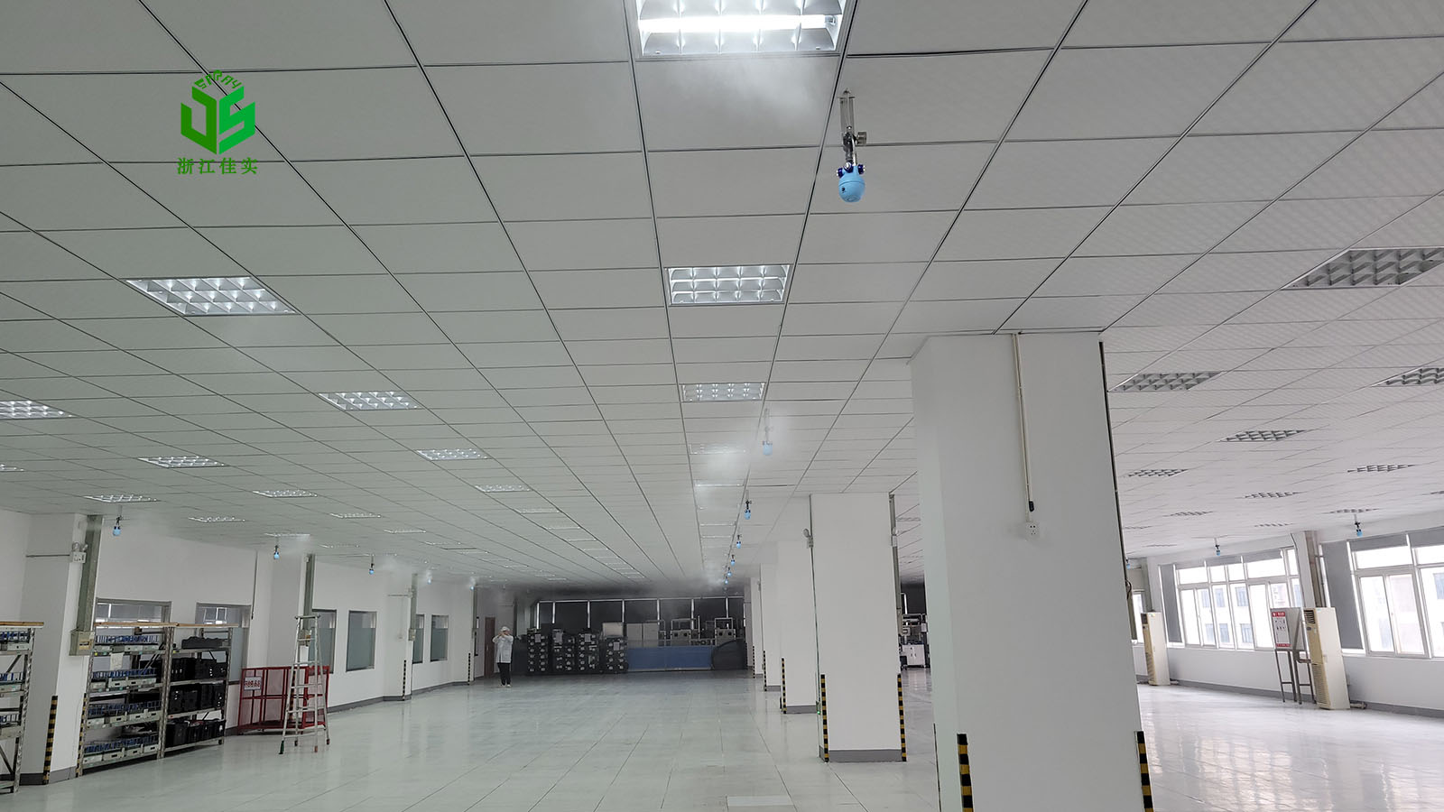 福建消除静电隐患的电子车间加湿方案-1