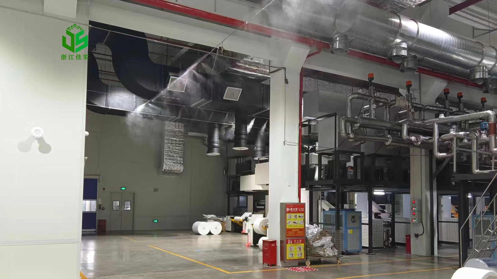 福建解决控湿难题的电子车间加湿方案-2