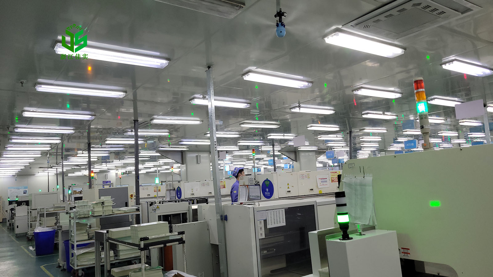 福建缓解静电危害的电子车间加湿方案-2