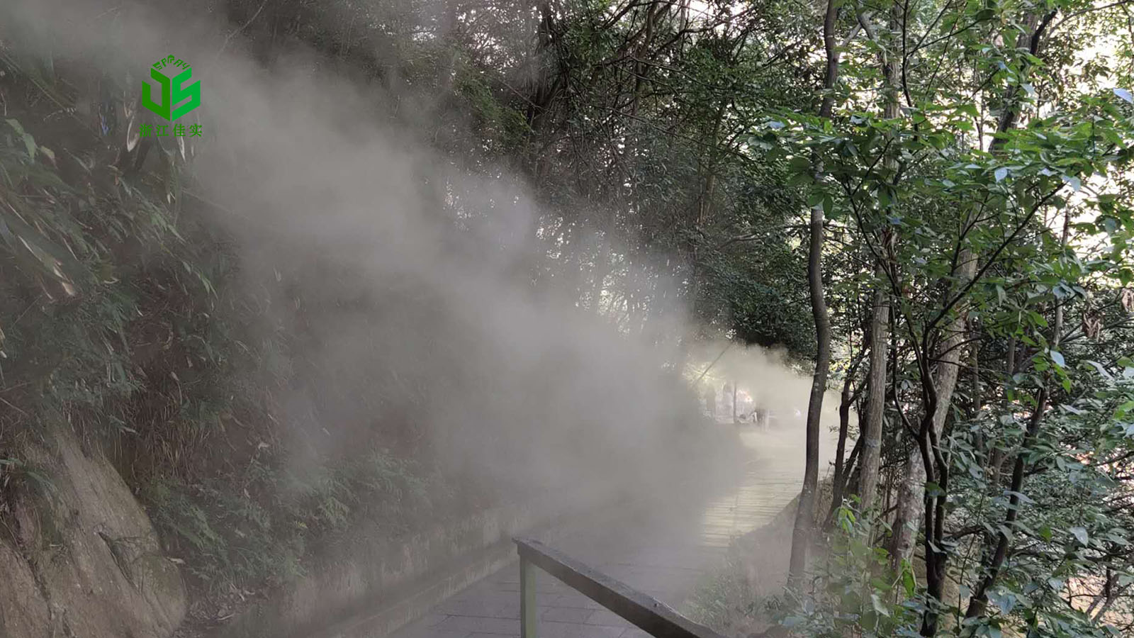 福建人造雾喷雾造景雾森系统打造沉浸式景观体验