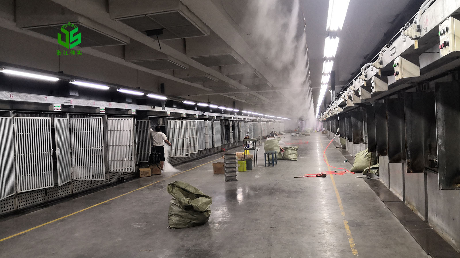 福建工厂降尘降温专用高压喷雾设备
