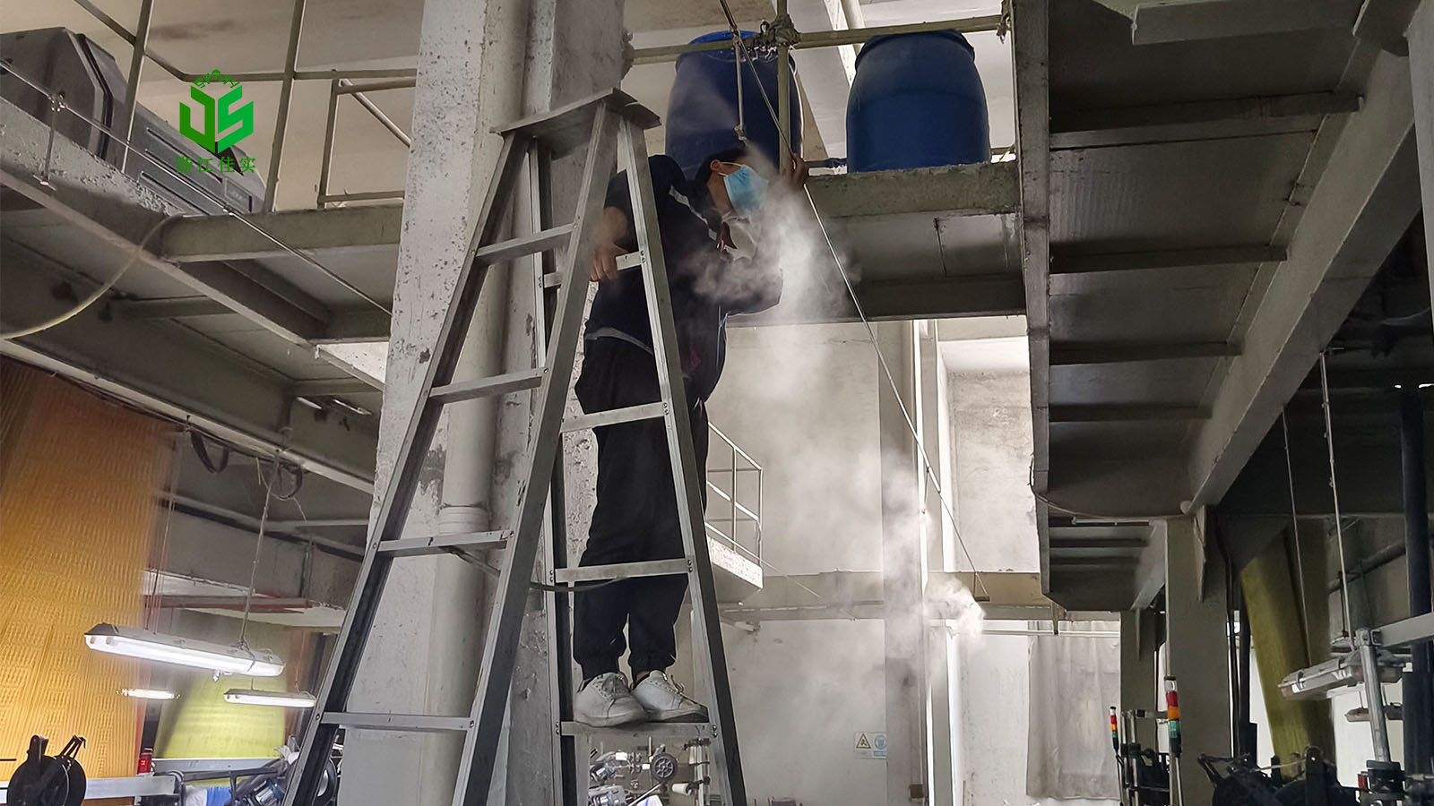 福建厂房降温降尘用高压喷雾设备