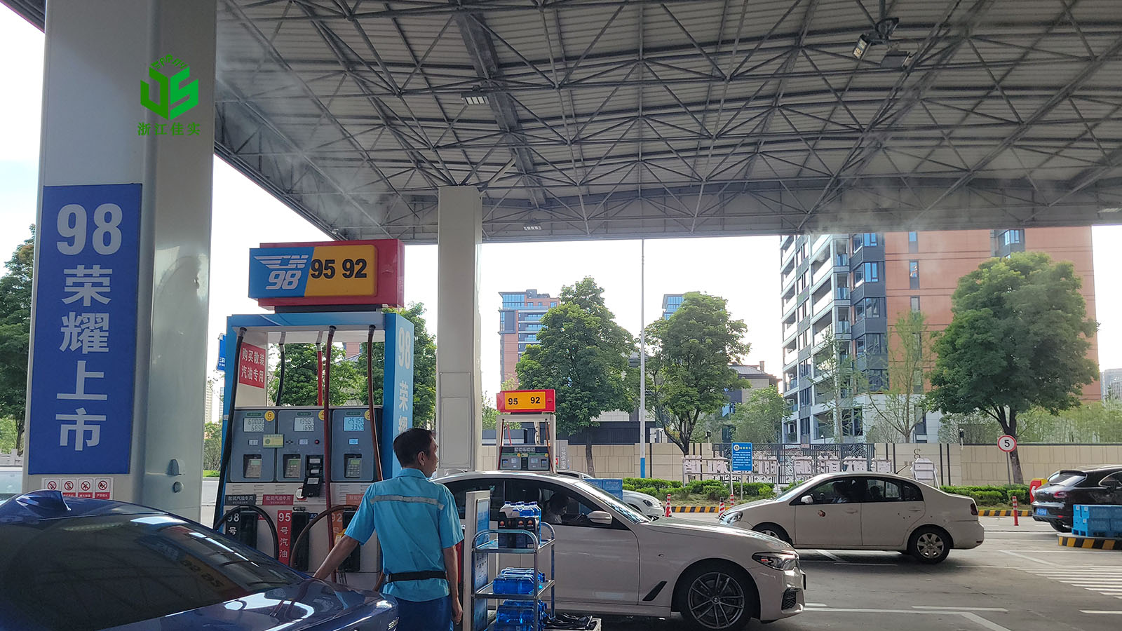 福建夏季高温场景降温 喷雾降温解决闷热痛点